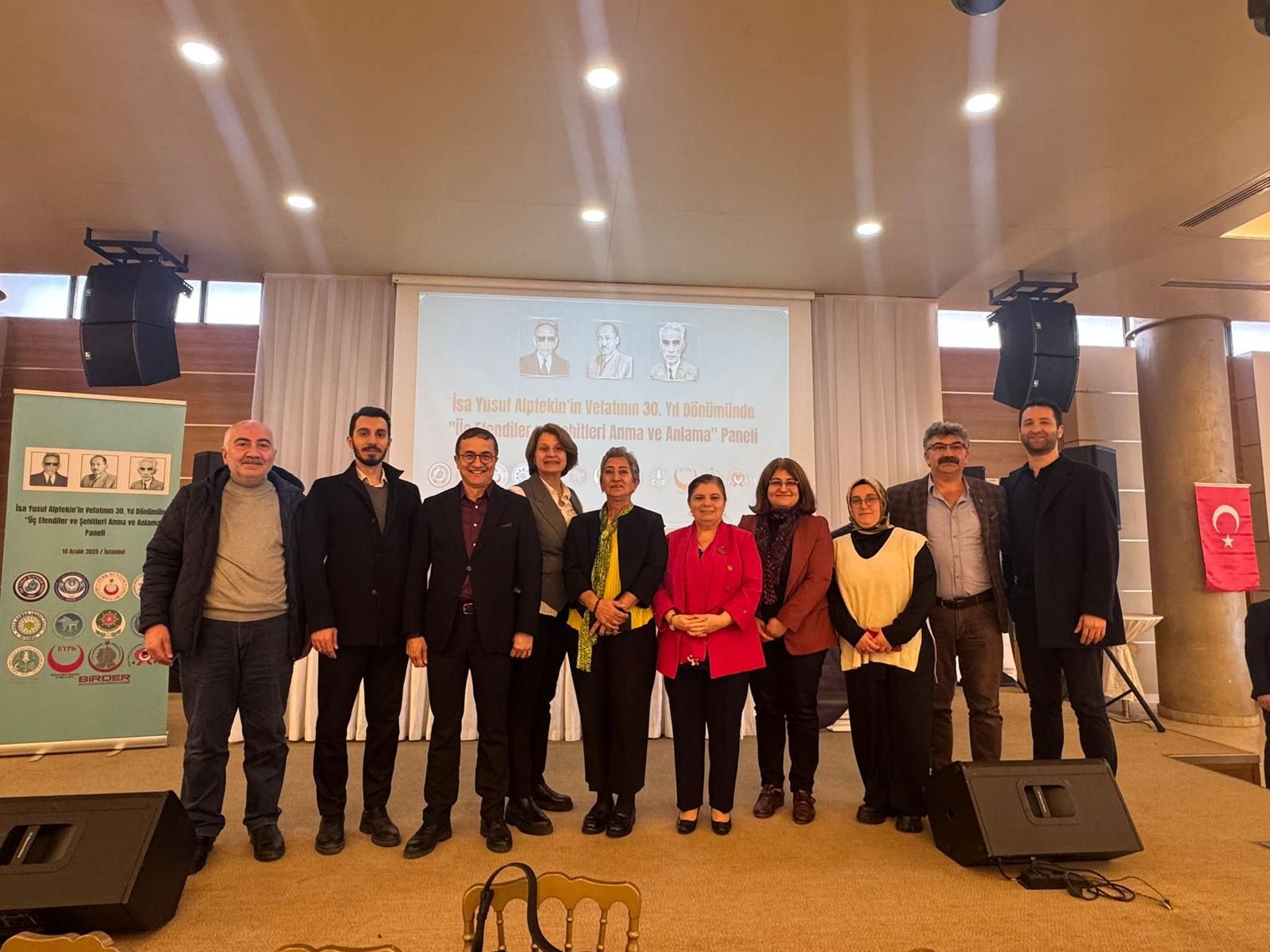 Genel Başkanımız Müjdat ÖZTÜRK, Doğu Türkistan davasının öncülerinin anıldığı panele katıldı.